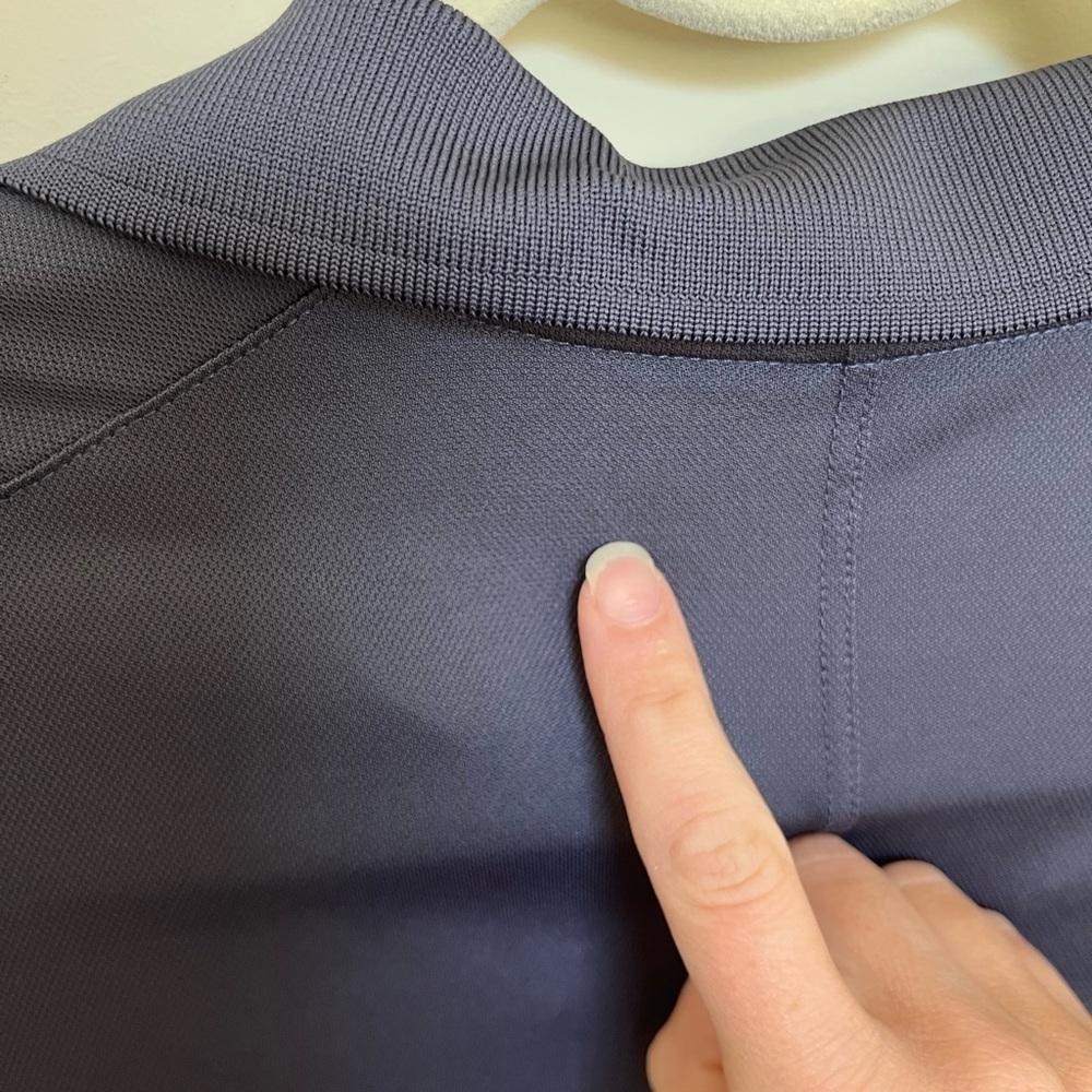 Nike Dry Fit Lightweight Polo Shirt Blue - Picture 11 of 12